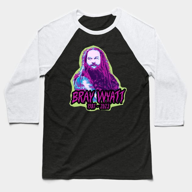 bray wyatt 1987 - 2023 Baseball T-Shirt by podni cheear